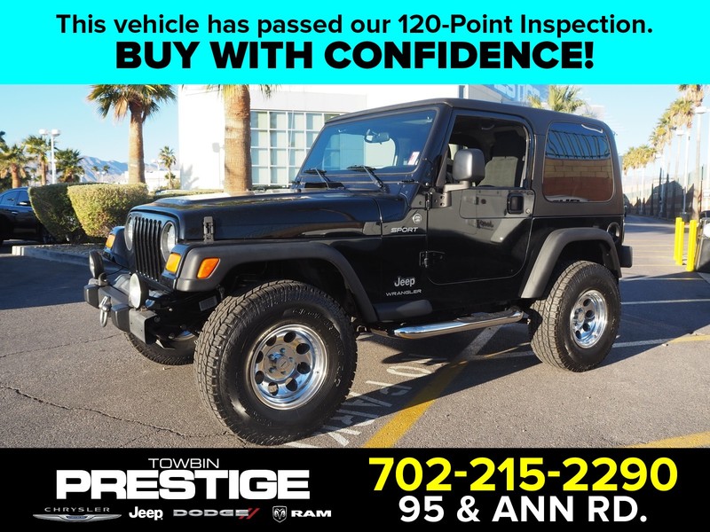 Pre Owned 2005 Jeep Wrangler 2dr Sport Four Wheel Drive 4 Door